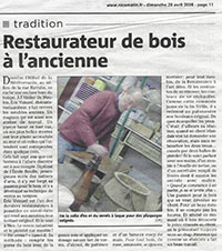 Article de Nice-Matin 20 Avril 2008