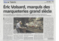 Article de Nice-Matin 27 mars 2014